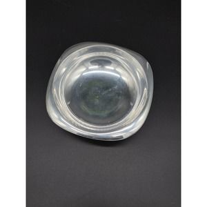 Vintage Nambe Silver Tone Decorative Bowl, Metal Alloy Decor Bowl #8283, Rare